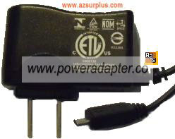 7501SD-5018A-UL AC ADAPTER 5V DC 180mA CELL PHONE CHARGER 7501SD-5018A-UL AC ADAPTER 5V DC 180mA CELL PHONE CHARGER