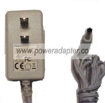 ENERGIZER FPS005USC-050050 WHITE AC ADAPTER 5V 0.5A Used 2 x 4 ENERGIZER FPS005USC-050050 WHITE AC ADAPTER 5V 0.5A Used 2 x 4