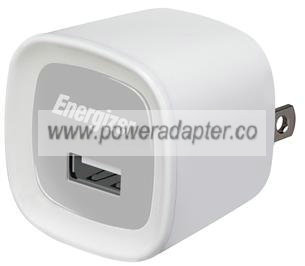 ENERGIZER PC-1WAT AC ADAPTER 5V DC 2.1A USB CHARGER WALLMOUNT PO ENERGIZER PC-1WAT AC ADAPTER 5V DC 2.1A USB CHARGER WALLMOUNT PO
