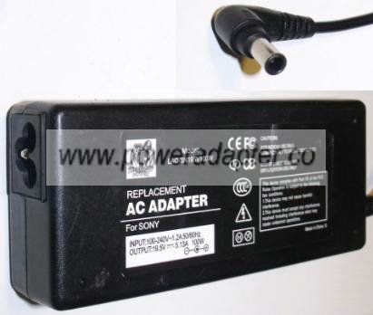 REPLACEMENT LAC-SN195V100W AC ADAPTER 19.5V 5.13A 100W NEW REPLACEMENT LAC-SN195V100W AC ADAPTER 19.5V 5.13A 100W NEW