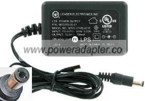 LEI MT20-21120-A01F AC ADAPTER 12VDC 750mA NEW 2.5x5.5mm -( )- LEI MT20-21120-A01F AC ADAPTER 12VDC 750mA NEW 2.5x5.5mm -( )-