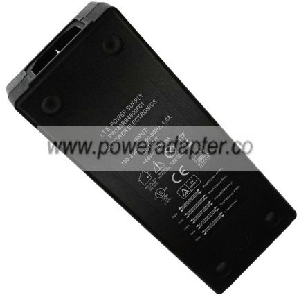 PW182RA4800F01 48VDC 400mA AC ADAPTER NEW POWER SUPPLY PW182RA4800F01 48VDC 400mA AC ADAPTER NEW POWER SUPPLY