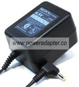 SONY AC-E455A AC ADAPTER 4.5V DC 500MA POWER SUPPLY SONY AC-E455A AC ADAPTER 4.5V DC 500MA POWER SUPPLY