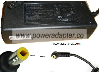 Finecom TAD0361205 AC ADAPTER 12VDC 3A Replacement POWER SUPPL Finecom TAD0361205 AC ADAPTER 12VDC 3A Replacement POWER SUPPL