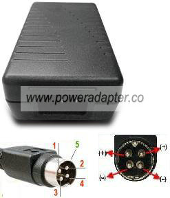 TOTAL POWER GPSU15A-1 AC ADAPTER 5VDC 2.4A 12W NEW 4PIN DIN TOTAL POWER GPSU15A-1 AC ADAPTER 5VDC 2.4A 12W NEW 4PIN DIN