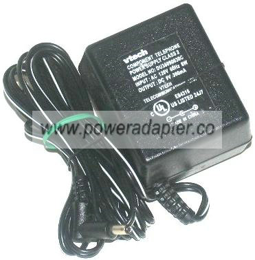 VTECH DU35090030C AC Adapter 9VDC 300mA 6W CLASS 2 TRANSFORMER P VTECH DU35090030C AC Adapter 9VDC 300mA 6W CLASS 2 TRANSFORMER P