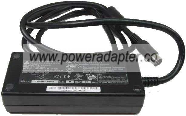 DELTA ADP-62AB AC ADAPTER 3.5VDC 8A 12.2V 3A NEW 7PIN 13mm Din DELTA ADP-62AB AC ADAPTER 3.5VDC 8A 12.2V 3A NEW 7PIN 13mm Din