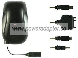 FONEGEAR 05011 RETRACTABALE TRAVEL CHARGER 4.4-5VDC 400mA FONEGEAR 05011 RETRACTABALE TRAVEL CHARGER 4.4-5VDC 400mA