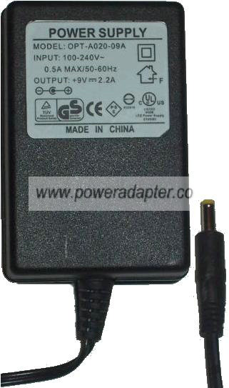 2.5A POWER SUPPLY ADAPTER 100-240V Eltron 808050-001 PUDA200 20VDC 