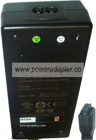 ROCKETFISH AC-5001BB AC ADAPTER 24VDC 5A 90W POWER SUPPLY ROCKETFISH AC-5001BB AC ADAPTER 24VDC 5A 90W POWER SUPPLY