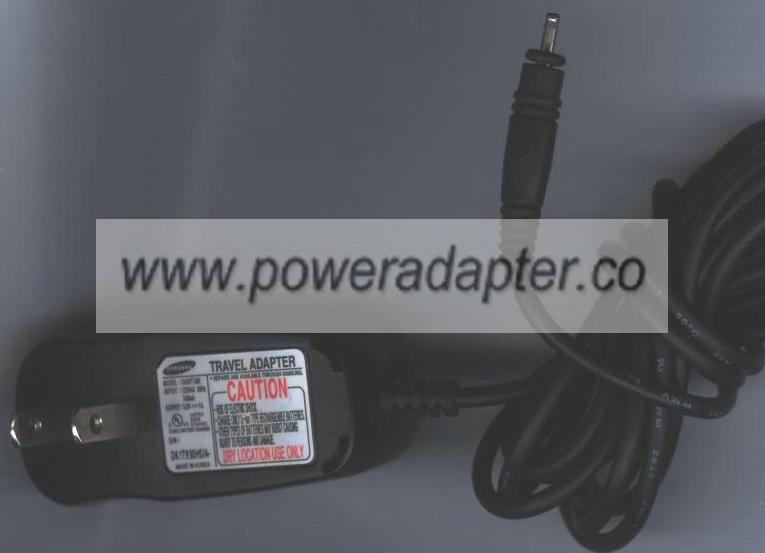 SAMSUNG TAD077JBE AC DC ADAPTER 5V 1A TRAVEL CHARGER A460, A500 SAMSUNG TAD077JBE AC DC ADAPTER 5V 1A TRAVEL CHARGER A460, A500