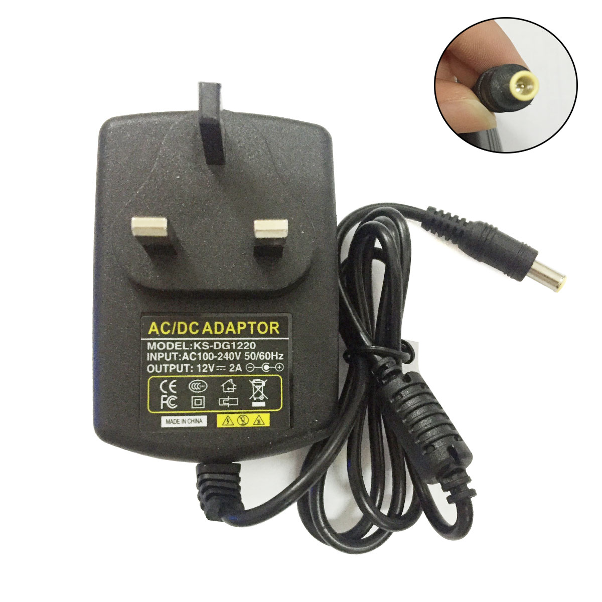 12V 1.5A-2A 5.5*3.0mm AC Adapter for Sony AC-M1208 DVD Blu-ray Disc Player UK Items Description 12V 1.5A-2A 5.5*3.0mm 12V 1.5A-2A 5.5*3.0mm AC Adapter for Sony AC-M1208 DVD Blu-ray Disc Player UK Items Description 12V 1.5A-2A 5.5*3.0mm