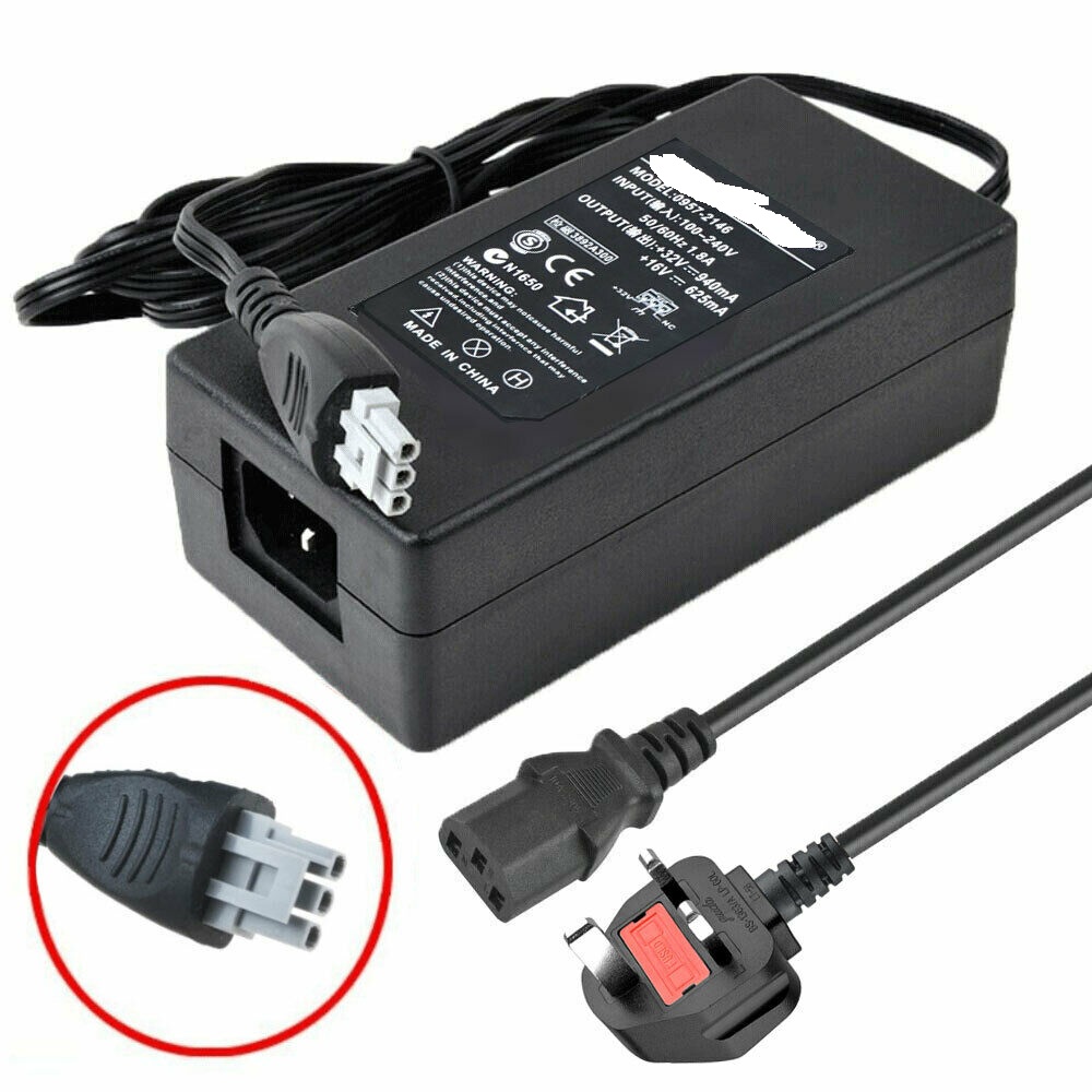 Cable Length: 5ft./1.5M Color: Black Input voltage: AC 100-240Volt 50-60Hz(world wide) AC Plug: Standard UK Plug Output: Cable Length: 5ft./1.5M Color: Black Input voltage: AC 100-240Volt 50-60Hz(world wide) AC Plug: Standard UK Plug Output: