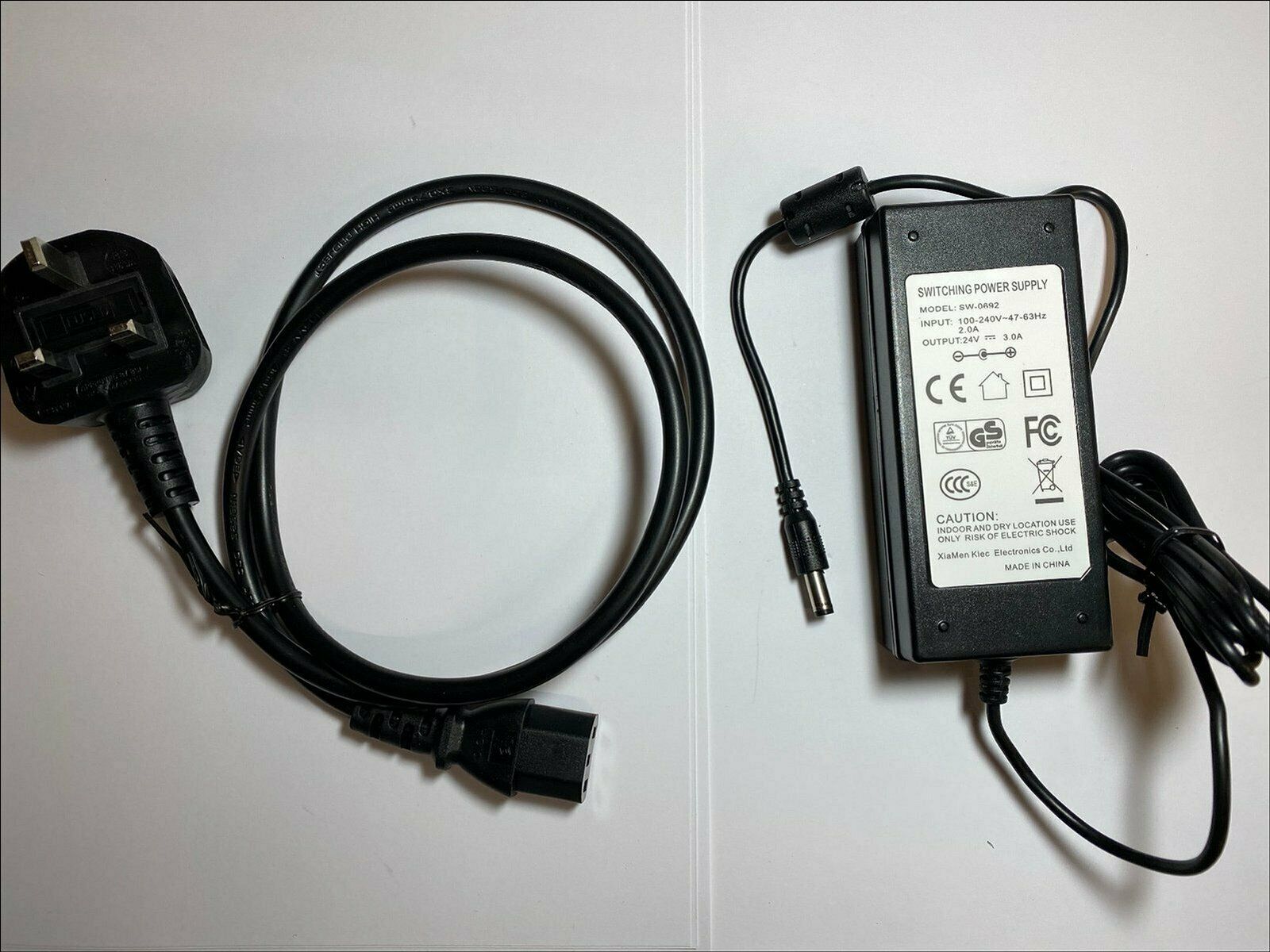 Replacement for 26V 2.3A AC-DC Adaptor Power Supply 4 Tunturi E80 Exercise Bike Output Current: 3A Bundled Items: Po Replacement for 26V 2.3A AC-DC Adaptor Power Supply 4 Tunturi E80 Exercise Bike Output Current: 3A Bundled Items: Po