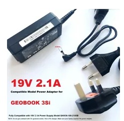 Charger for GEOBOOK 3Si, Compatible with SAW36-190-2100B Adapter Description 19V 2100ma Power Supply Adapter for GEOB Charger for GEOBOOK 3Si, Compatible with SAW36-190-2100B Adapter Description 19V 2100ma Power Supply Adapter for GEOB