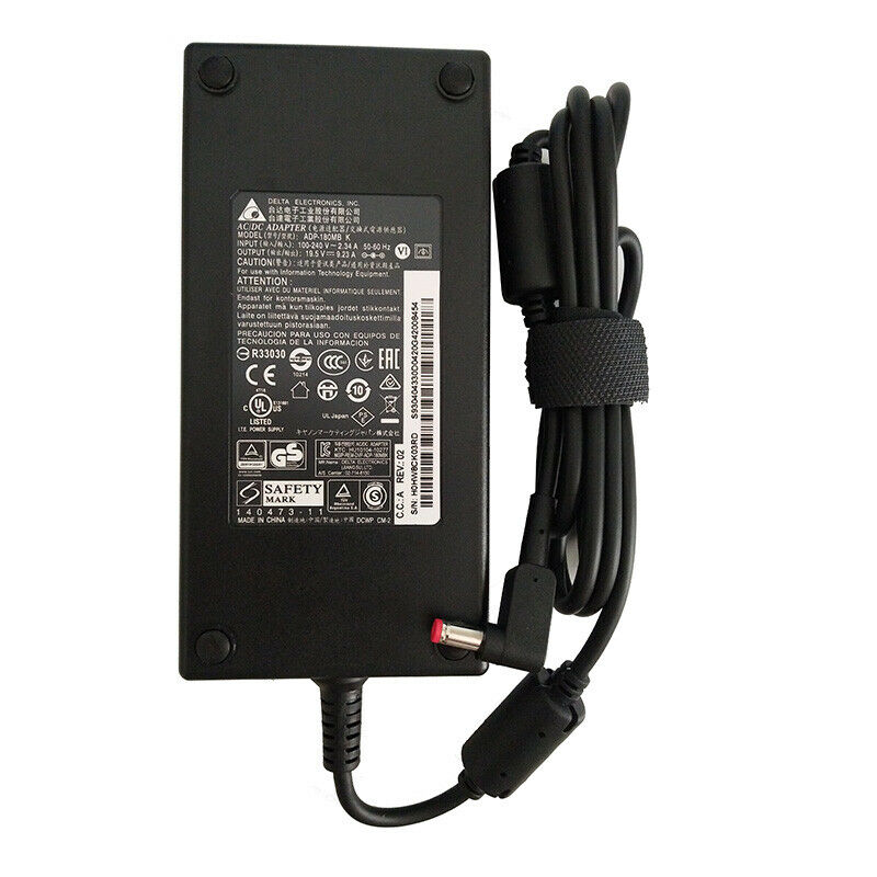 Acer Predator i7KI7 N17C1 19.5V 9.23A 180W AC Power Adapter Charger ADP-180MB K 5.5mm*1.7mm connector tip size:5.5mm*1. Acer Predator i7KI7 N17C1 19.5V 9.23A 180W AC Power Adapter Charger ADP-180MB K 5.5mm*1.7mm connector tip size:5.5mm*1.