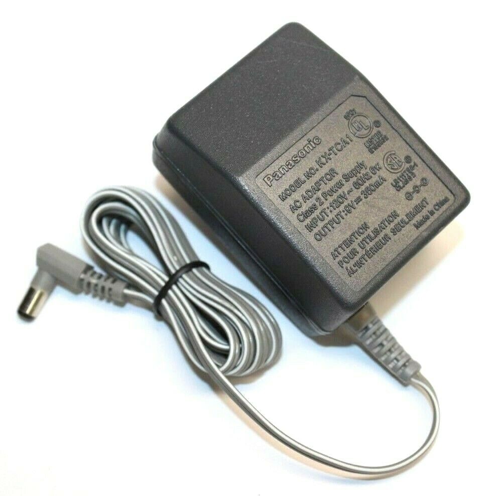 9v 350ma Original Panasonic KX-TCA1 AC Power Adapter Cordless Phone Charger for KX-TCA1-G input:120v 60hz 6w output:9v 9v 350ma Original Panasonic KX-TCA1 AC Power Adapter Cordless Phone Charger for KX-TCA1-G input:120v 60hz 6w output:9v