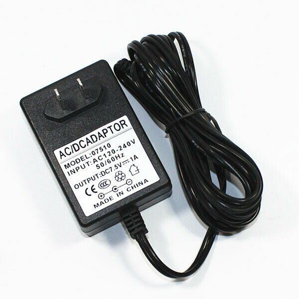 Adapter for Casio MT-46 MT-55 MT-68 MT-100 Keyboard 7.5V Power Supply 9.8 Ft Brand: Unbranded MPN: MT-46 Model: MT- Adapter for Casio MT-46 MT-55 MT-68 MT-100 Keyboard 7.5V Power Supply 9.8 Ft Brand: Unbranded MPN: MT-46 Model: MT-