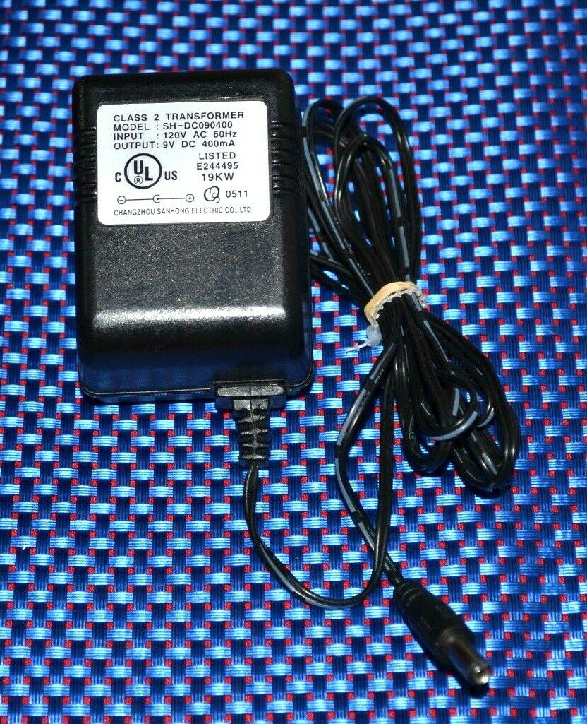 AC Power Adapter Model SH-DC090400 Input 120V 60Hz Output DC 9V 400mA OEM Plug Type: AC/AC Adapter Brand: Uniden Output AC Power Adapter Model SH-DC090400 Input 120V 60Hz Output DC 9V 400mA OEM Plug Type: AC/AC Adapter Brand: Uniden Output