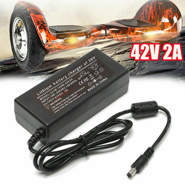 5.5/2.1mm 42V 2A Electric Battery Charger Adapter For 36V Li-ion Lithium Balance Scooter Size: 117 x 52 x 33mm(L*W*H) O 5.5/2.1mm 42V 2A Electric Battery Charger Adapter For 36V Li-ion Lithium Balance Scooter Size: 117 x 52 x 33mm(L*W*H) O