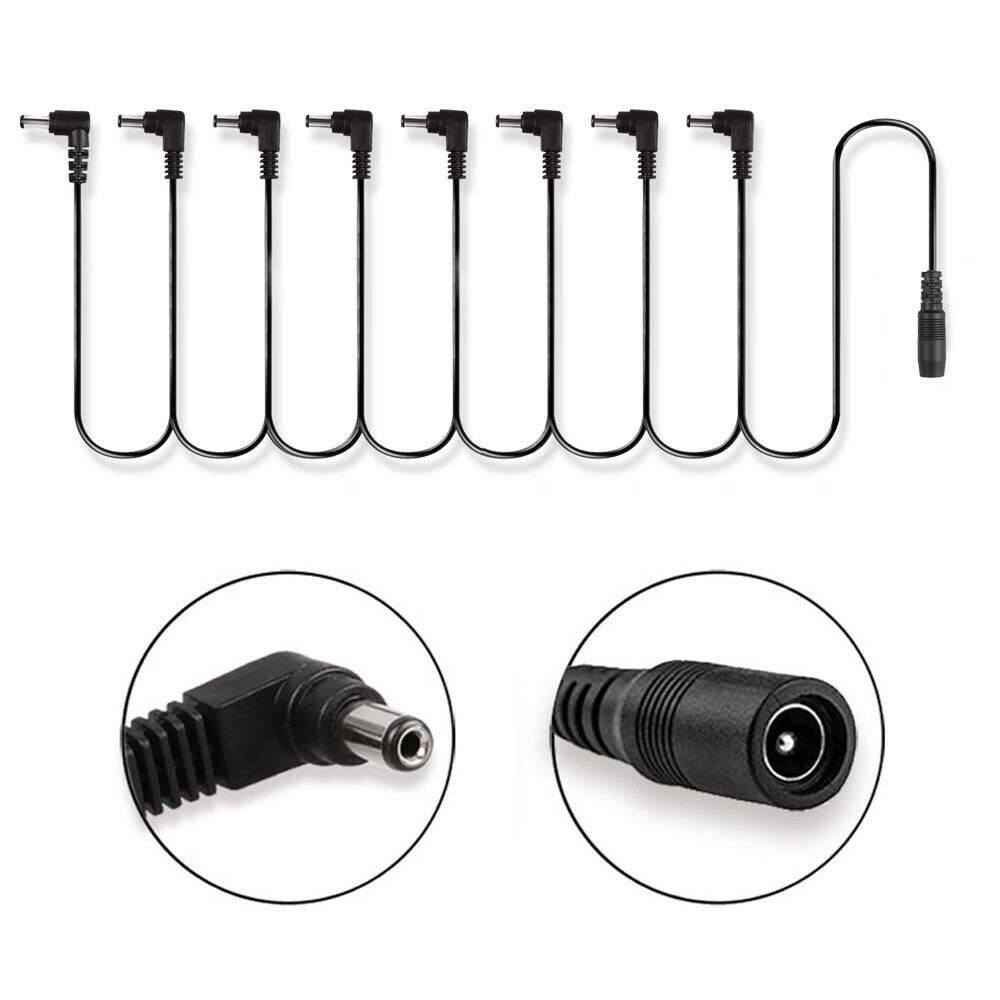 1 to 8 way Daisy Chain Cable For Power Supply 9V Electric Guitar Effect Pedal Effects Type: Power Supplies Country/Re 1 to 8 way Daisy Chain Cable For Power Supply 9V Electric Guitar Effect Pedal Effects Type: Power Supplies Country/Re