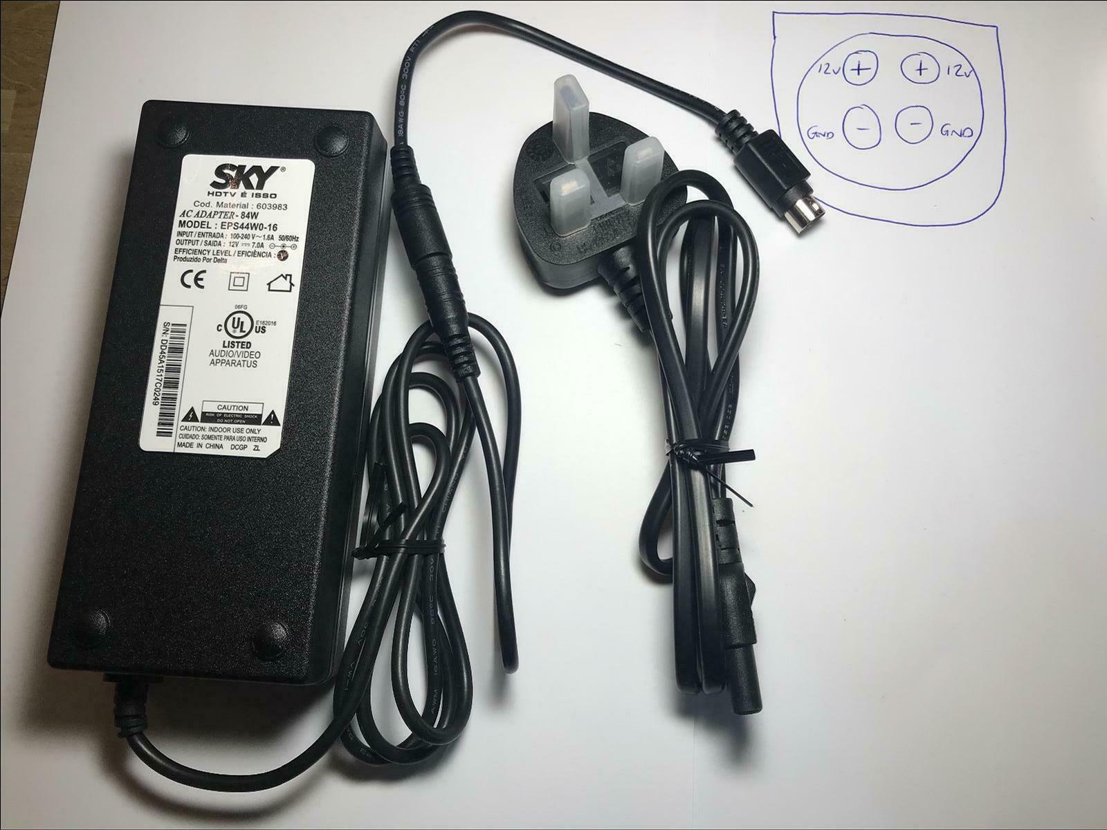 12V 6.67A FRANMAR AC Adapter F10903-C 4 Pin AC-DC ADAPTOR 12V 6.67A FRANMAR AC Adapter F10903-C 4 Pin AC-DC ADAPTOR