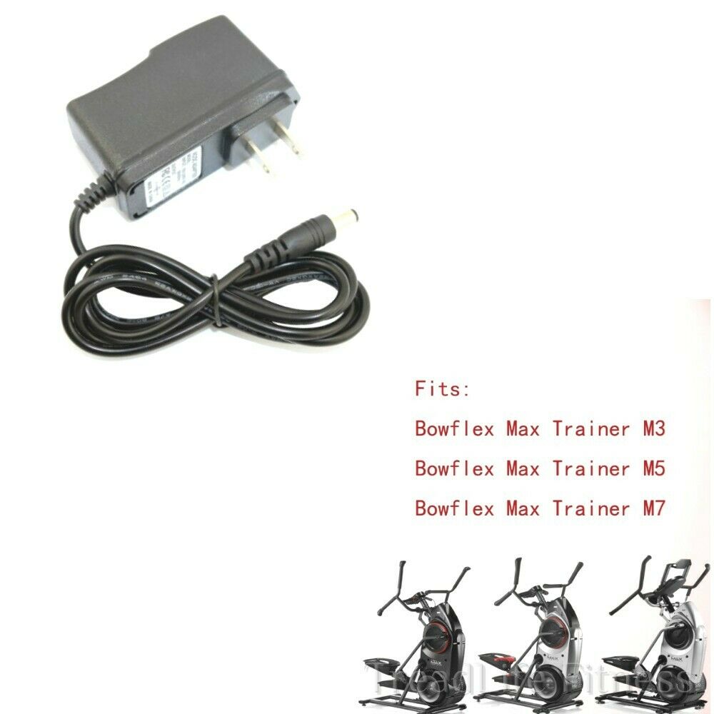 9V DC 1A AC/DC Adapter for Bowflex Max Trainer elliptical M3 M5 M7 Power Supply Cord Powercord for Bowflex Max Trainer 9V DC 1A AC/DC Adapter for Bowflex Max Trainer elliptical M3 M5 M7 Power Supply Cord Powercord for Bowflex Max Trainer