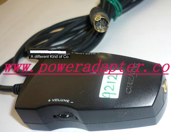 CREATIVE WIRE REMOTE 9pin 10mm USED Volume control Speakers SUBW CREATIVE WIRE REMOTE 9pin 10mm USED Volume control Speakers SUBW