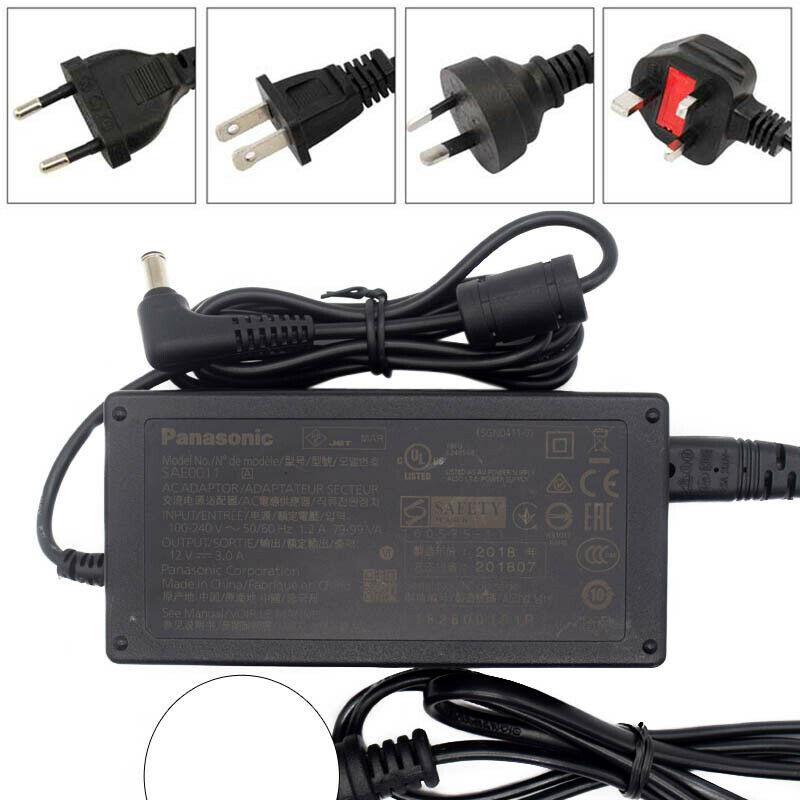 Panasonic AC Adapter for Panasonic SAE0011BKT1 PT-DW830 AW-HE50 Model: SAE0011BKT1 Type: AC/AC Adapter Modified Item: Panasonic AC Adapter for Panasonic SAE0011BKT1 PT-DW830 AW-HE50 Model: SAE0011BKT1 Type: AC/AC Adapter Modified Item: