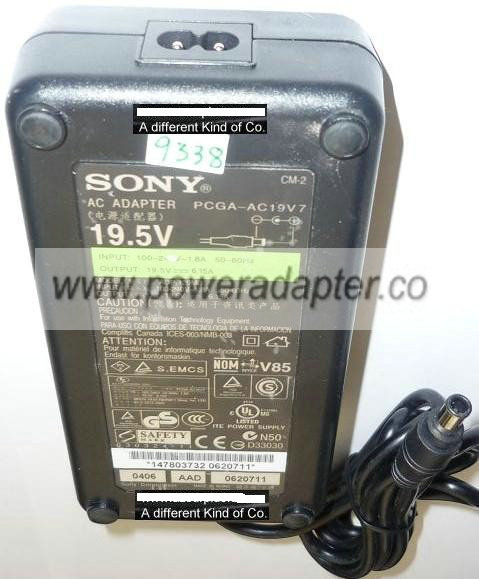 SONY ADP-120MB AC ADAPTER 19.5VDC 6.15A USED -(+) 1x4.5x6.3mm ROUND BARREL WITH PIN ITE POWER SUPPLY 100-240VAC~50/60Hz SONY ADP-120MB AC ADAPTER 19.5VDC 6.15A USED -(+) 1x4.5x6.3mm ROUND BARREL WITH PIN ITE POWER SUPPLY 100-240VAC~50/60Hz