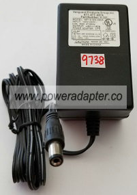 VANGUARD MP15-WA-090A AC ADAPTER +9VDC 1.67A USED -(+) 2x5.5x9mm