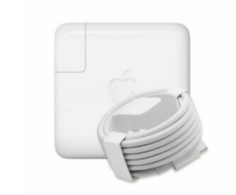 Genuine Apple 61W USB-C Power Adapter A1947 MRW22LL EMC:3216 Macbook Pro 13" Compatible Brand: For Apple Compatible Pr Genuine Apple 61W USB-C Power Adapter A1947 MRW22LL EMC:3216 Macbook Pro 13" Compatible Brand: For Apple Compatible Pr
