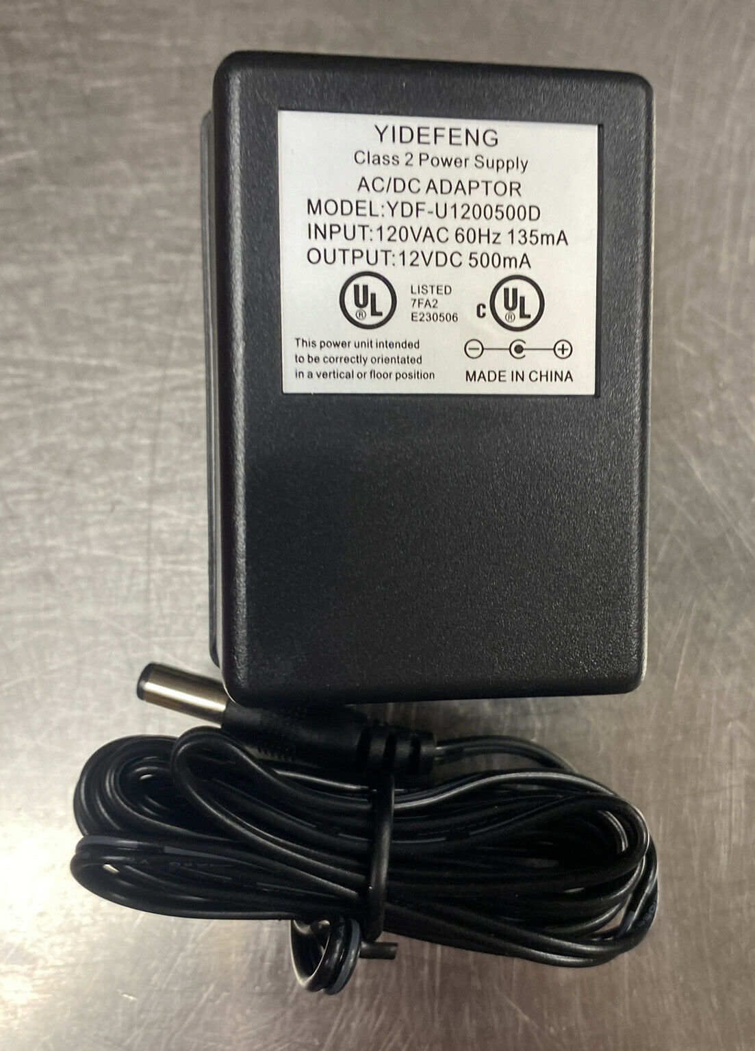 12V 500mA AC DC Adapter Wall Mount Linear Power Supplies Adapter - Yidefeng Brand: Yidefeng Type: AC/DC Adapter Con 12V 500mA AC DC Adapter Wall Mount Linear Power Supplies Adapter - Yidefeng Brand: Yidefeng Type: AC/DC Adapter Con