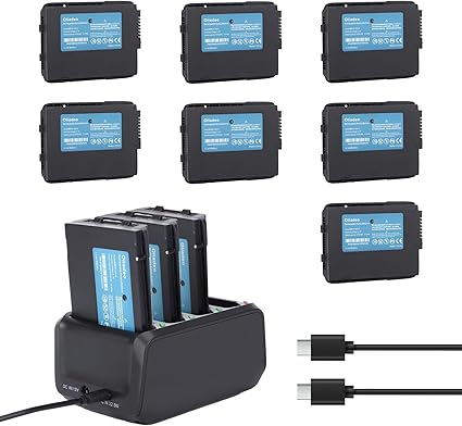 4-Slot TC77 Battery Charger Cradle for Zebra - Charging Station with 10-Pack TC77 Replacement Batteries - for Zebra TC77 4-Slot TC77 Battery Charger Cradle for Zebra - Charging Station with 10-Pack TC77 Replacement Batteries - for Zebra TC77