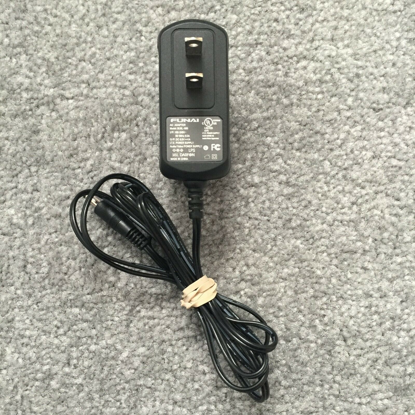 Genuine OEM FUNAI TB600FX2 AC DC ADAPTER POWER CHARGER SUPPLY BU6L-065 TESTED Compatible Brand: Funai Type: AC/DC P Genuine OEM FUNAI TB600FX2 AC DC ADAPTER POWER CHARGER SUPPLY BU6L-065 TESTED Compatible Brand: Funai Type: AC/DC P