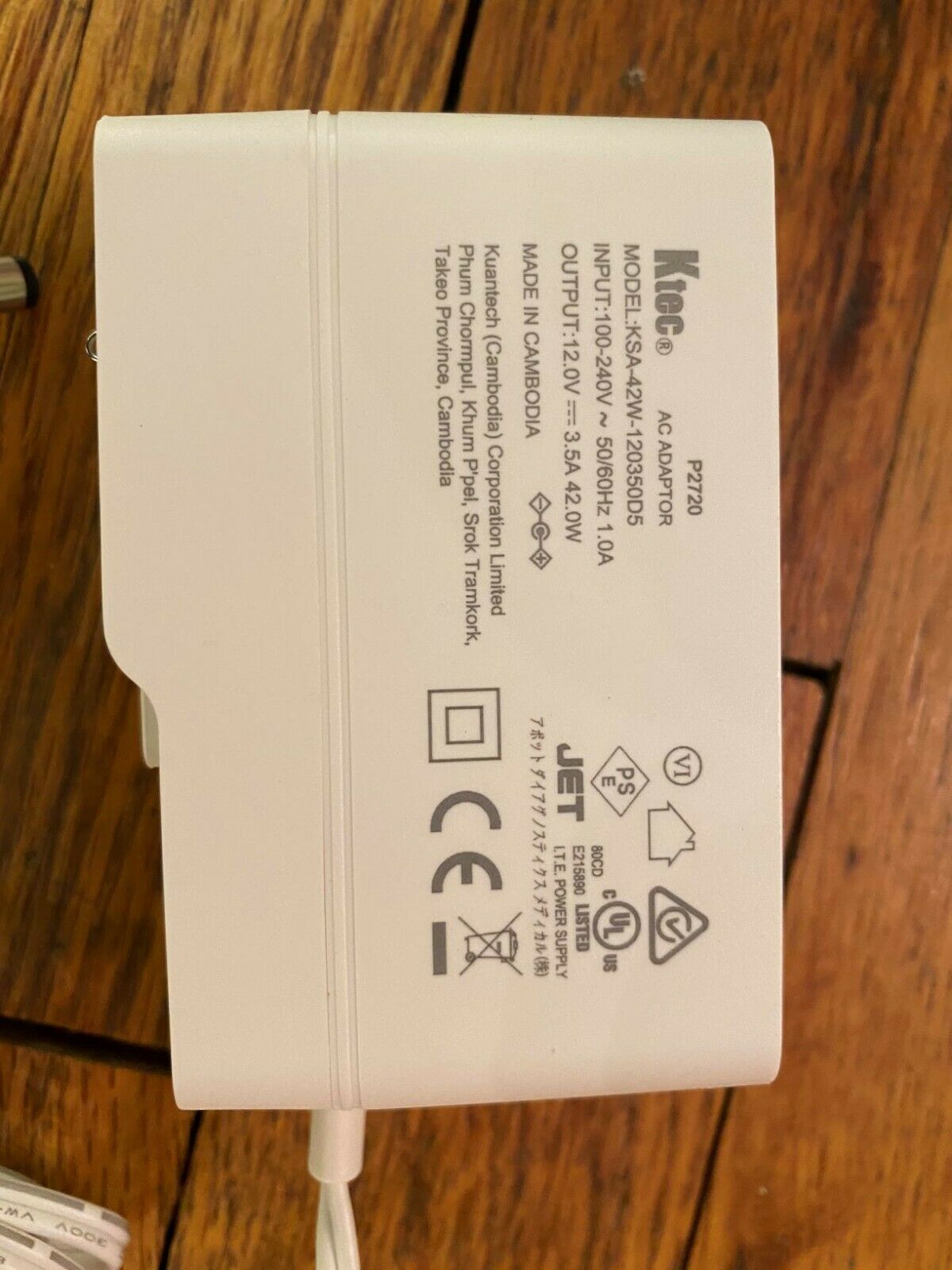 2 AC Adapter KTEC KSAH1200400T1M2 Switch Mode Power Supply Charger W/ATTACHMENTS Connection Split/Duplication: MULTIP 2 AC Adapter KTEC KSAH1200400T1M2 Switch Mode Power Supply Charger W/ATTACHMENTS Connection Split/Duplication: MULTIP