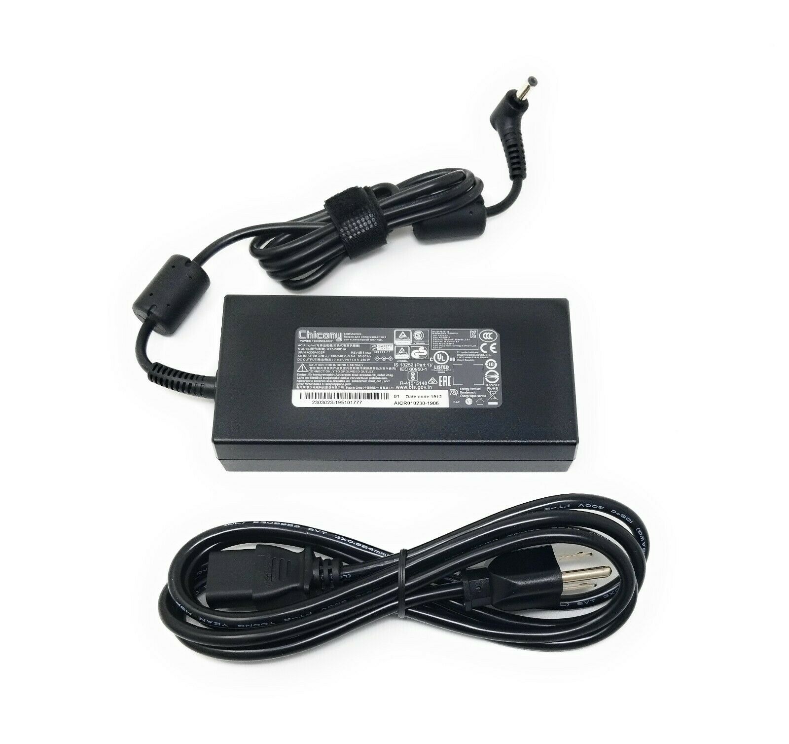 Genuine 19.5V 11.8A 230W Chicony Charger A17-230P1A for Asus ROG Gaming Laptops Compatible Brand: For ASUS MPN: A17-2 Genuine 19.5V 11.8A 230W Chicony Charger A17-230P1A for Asus ROG Gaming Laptops Compatible Brand: For ASUS MPN: A17-2