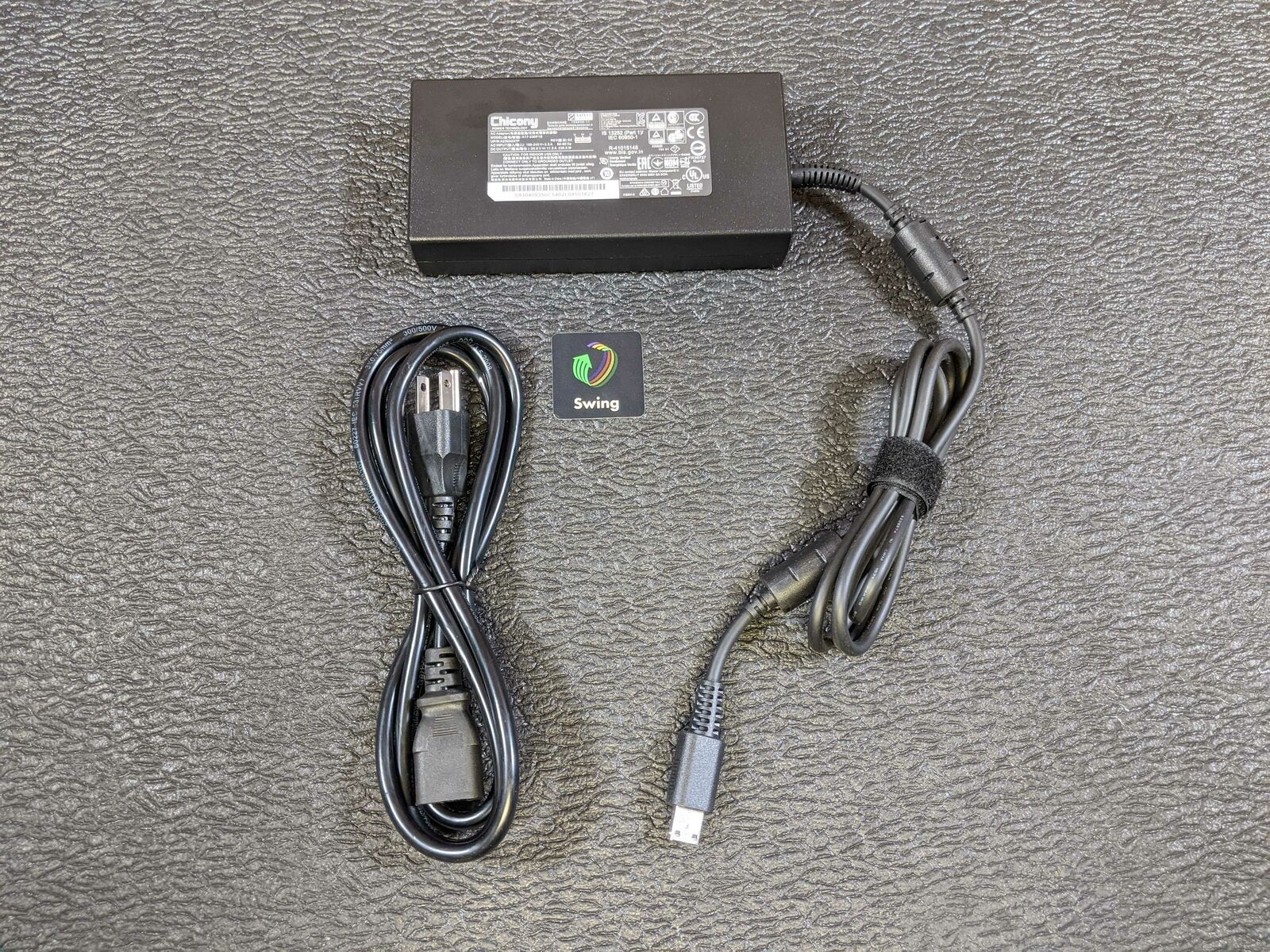 New MSI GE66 Raider 10UG A17-230P1B 230W 20V Chicony AC Power Adapter Charger MPN: A17-230P1B Brand: Chicony UPC: New MSI GE66 Raider 10UG A17-230P1B 230W 20V Chicony AC Power Adapter Charger MPN: A17-230P1B Brand: Chicony UPC: