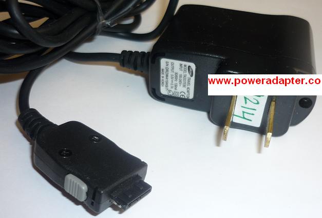 SAMSUNG TAD037EBE AC ADAPTER USED 5VDC 0.7A TRAVEL CHARGER POWER SUPPLY 240VAC~50/60Hz 130mA Brick Dimension: 5x4x2cm SAMSUNG TAD037EBE AC ADAPTER USED 5VDC 0.7A TRAVEL CHARGER POWER SUPPLY 240VAC~50/60Hz 130mA Brick Dimension: 5x4x2cm
