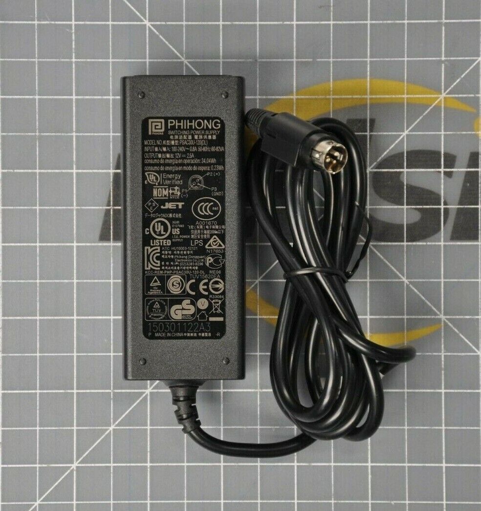 Switching Power Supply 100-240V 12V 2.5A PSAC30U-120 90ACC0078 Connection Split/Duplication: 1:2 Type: AC/DC Adapter Switching Power Supply 100-240V 12V 2.5A PSAC30U-120 90ACC0078 Connection Split/Duplication: 1:2 Type: AC/DC Adapter