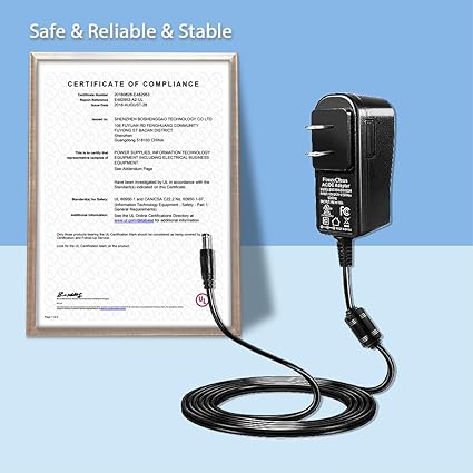 Ac Dc Adapter for Brother P-Touch PT-D210 PTD 210 PTD220 PT-D200VP PTH110 Label Maker, UL Listed Power Supply Charger fo Ac Dc Adapter for Brother P-Touch PT-D210 PTD 210 PTD220 PT-D200VP PTH110 Label Maker, UL Listed Power Supply Charger fo