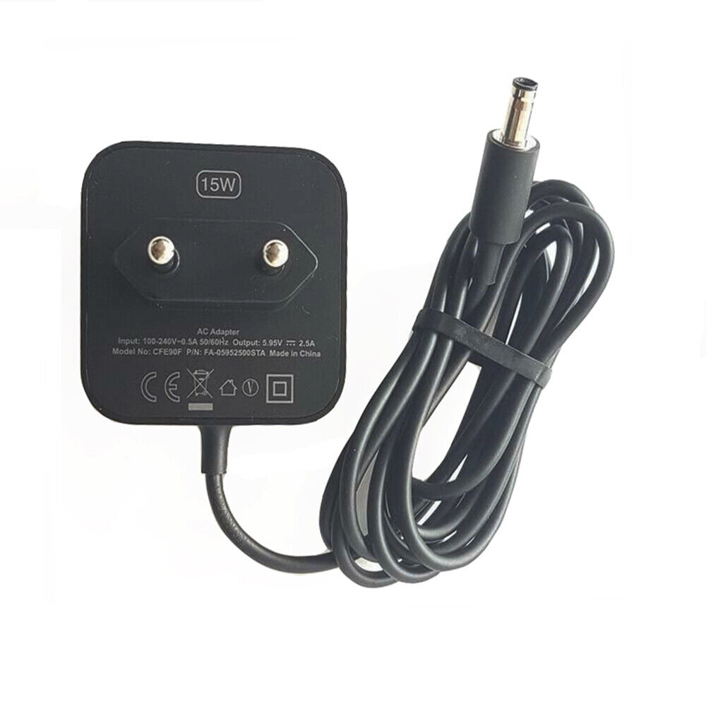 15W Amazon Fire TV Charger 5.95V 2.5A power supply charger cable CFE90F power Type: AC to DC Multi-Tip Brand: amazon 15W Amazon Fire TV Charger 5.95V 2.5A power supply charger cable CFE90F power Type: AC to DC Multi-Tip Brand: amazon