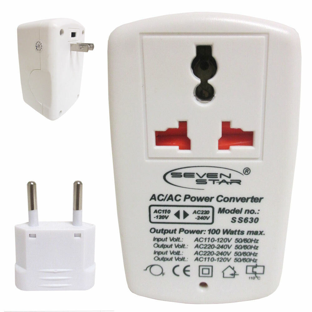 AC ADAPTER that converts 110 Volts to 220V, and 220 Volts to 110V. So you can use it in USA for appliances that need 220 AC ADAPTER that converts 110 Volts to 220V, and 220 Volts to 110V. So you can use it in USA for appliances that need 220