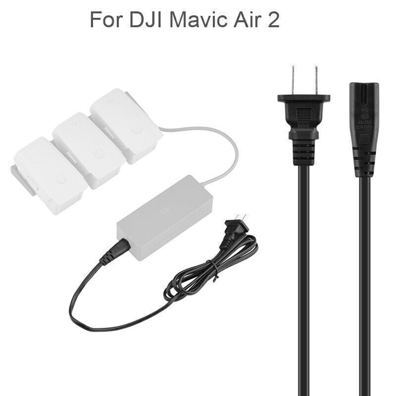 AC Cord Power Supply Adapter Cable for DJI Mavic Air 2 Original Battery Charger AC Cord Power Supply Adapter Cable for DJI Mavic Air 2 Original Battery Charger