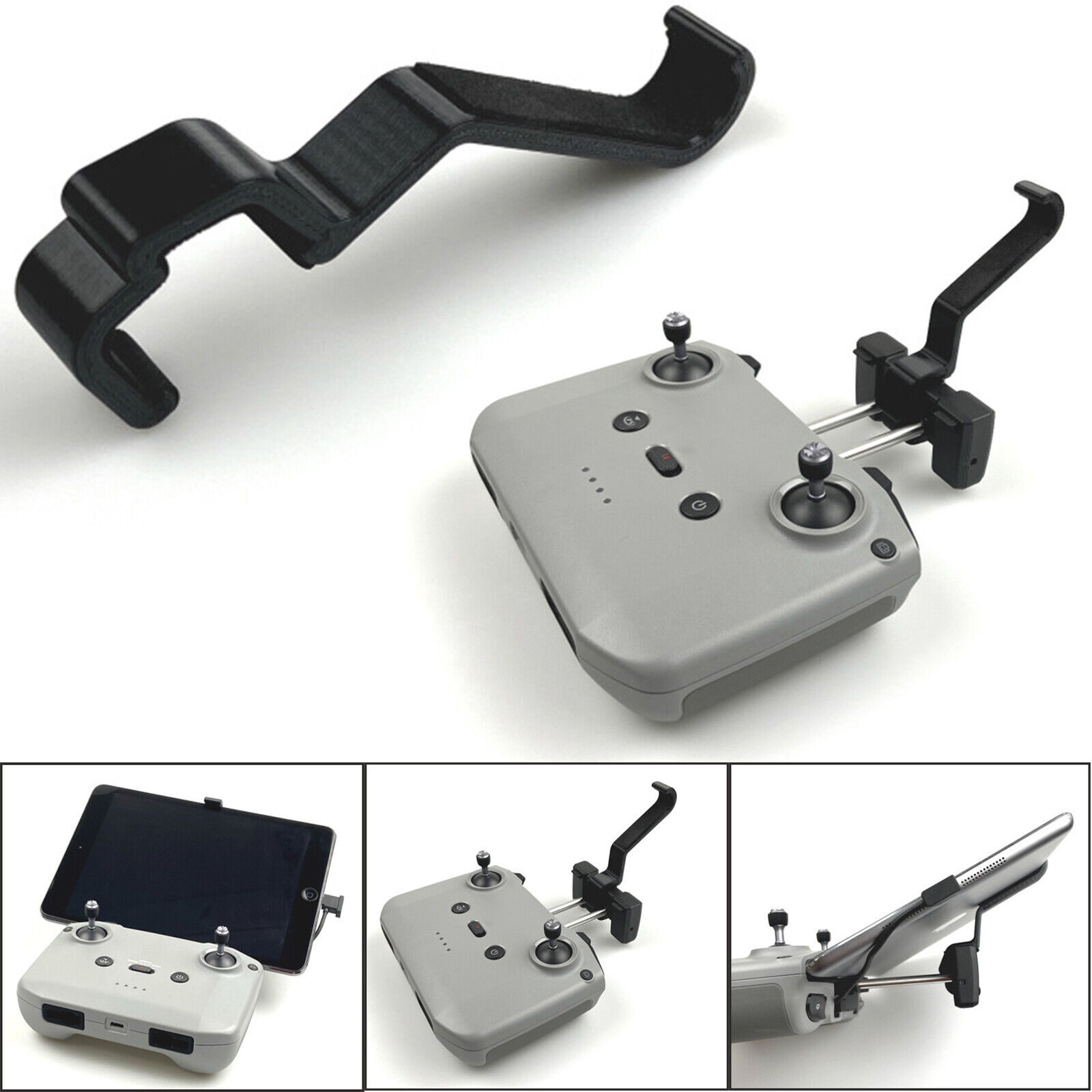 For DJI Mavic Air 2 Drone Extension Bracket Mount Stand iPad Mini Tablet Holder Color: Black Compatible Brand: For D For DJI Mavic Air 2 Drone Extension Bracket Mount Stand iPad Mini Tablet Holder Color: Black Compatible Brand: For D