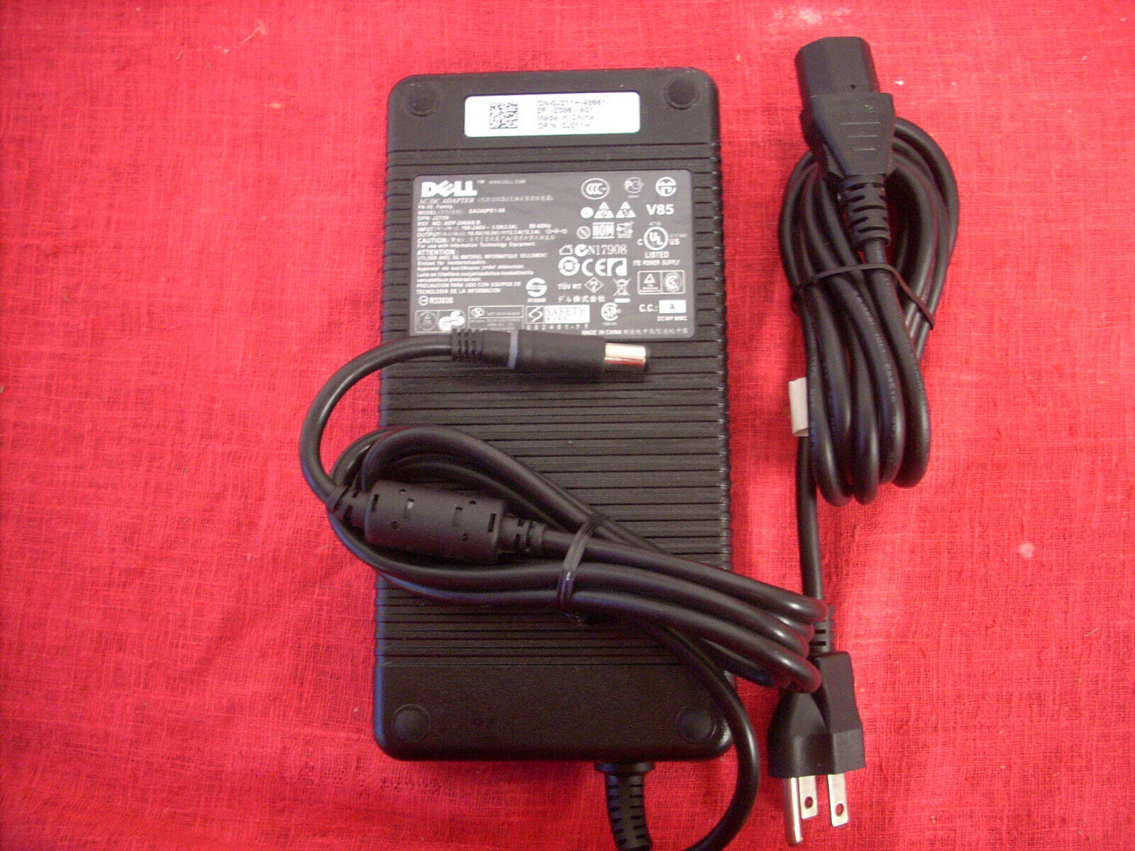 Original Genuine OEM Dell Alienware 17 R3 R4 R5 Power Adapter Charger/Cord 240W Compatible Brand: For Dell Type: AC Original Genuine OEM Dell Alienware 17 R3 R4 R5 Power Adapter Charger/Cord 240W Compatible Brand: For Dell Type: AC