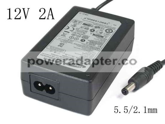 APD 12V 2A Asian Power Devices DA-24B12-FAC AC Adapter NEW Original 5.5/2.1mm, 2-Prong , New APD 12V 2A Asian Power Devices DA-24B12-FAC AC Adapter NEW Original 5.5/2.1mm, 2-Prong , New