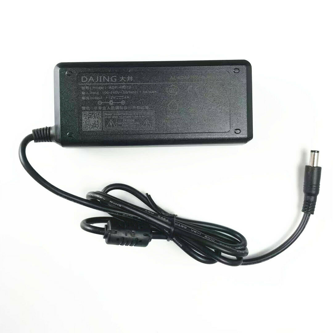 12V 4A AC-DC Adapter for DAJING ADP 48D12 LCD Monitor Charger Power Supply Cord Ac Adapter Specification: Item Name: D 12V 4A AC-DC Adapter for DAJING ADP 48D12 LCD Monitor Charger Power Supply Cord Ac Adapter Specification: Item Name: D