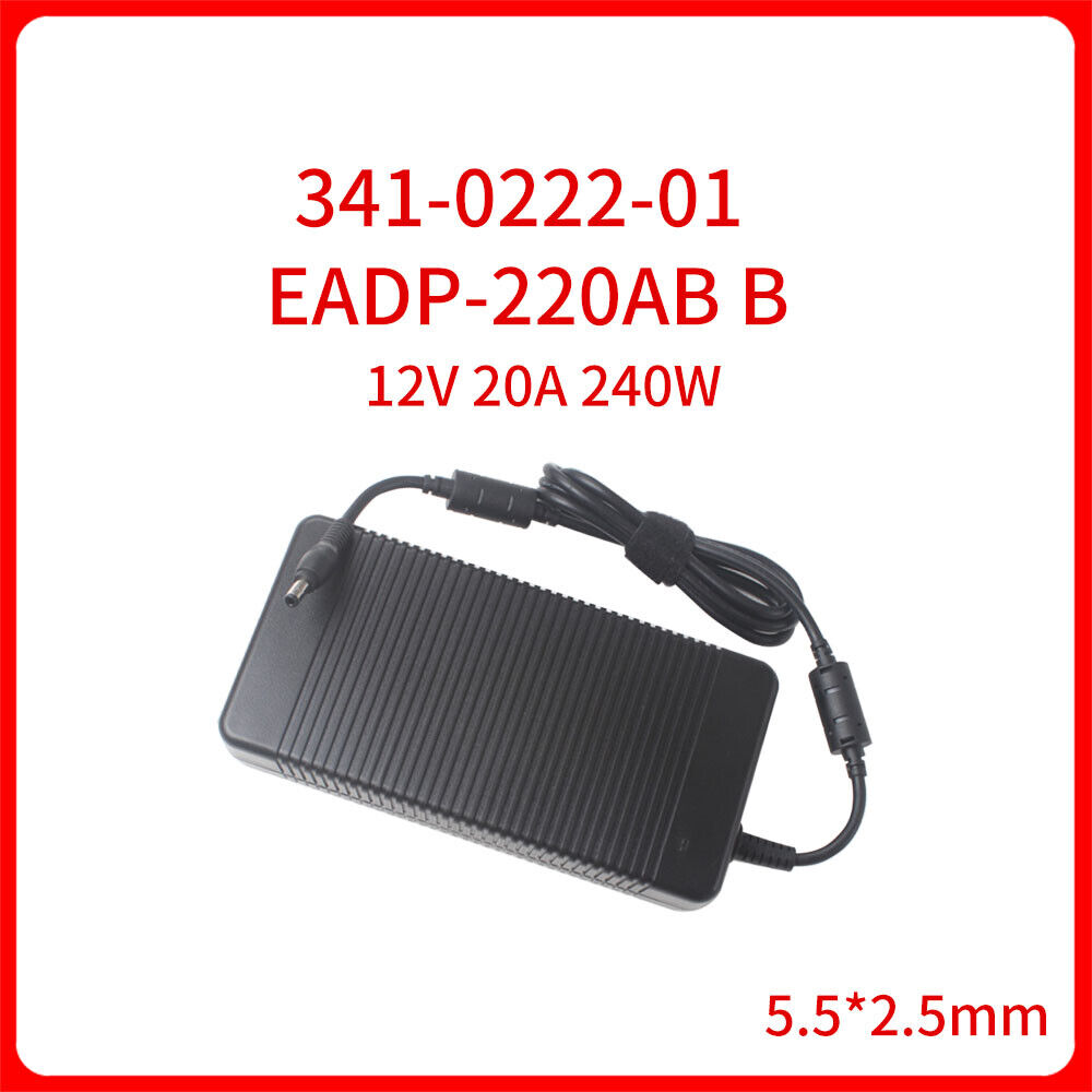 240W 12V 20A EADP-220AB B For Delta 341-0222-01 AC Charger Adapter 5.5*2.5mm Compatible Brand: Universal Package: Y 240W 12V 20A EADP-220AB B For Delta 341-0222-01 AC Charger Adapter 5.5*2.5mm Compatible Brand: Universal Package: Y