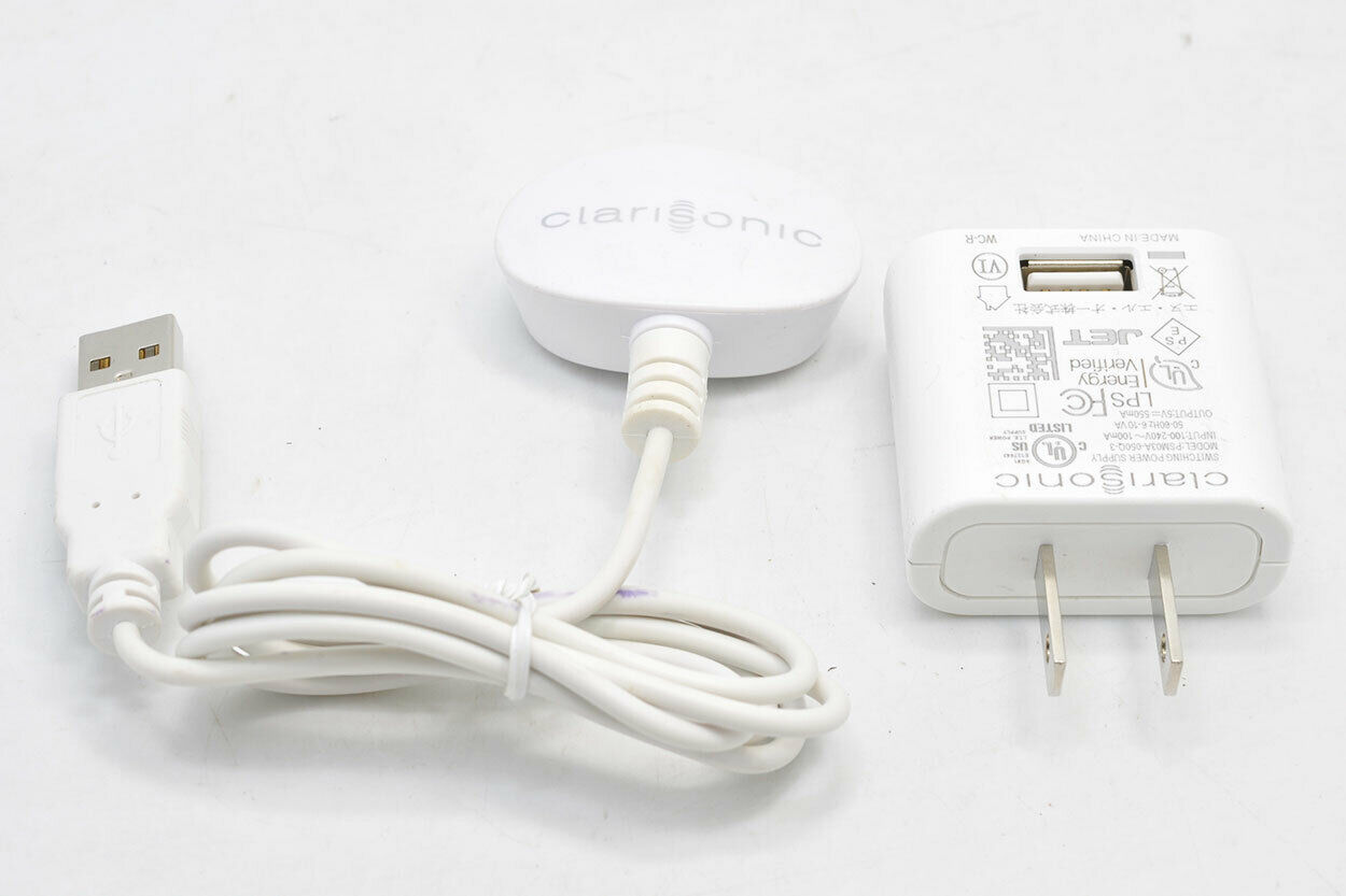 AC Power Charger Adapter 5V 0.5A For Clarisonic Mia3 Aria4 SMART Profile Pedi Type: Electric Facial Brush MPN: PSM03 AC Power Charger Adapter 5V 0.5A For Clarisonic Mia3 Aria4 SMART Profile Pedi Type: Electric Facial Brush MPN: PSM03